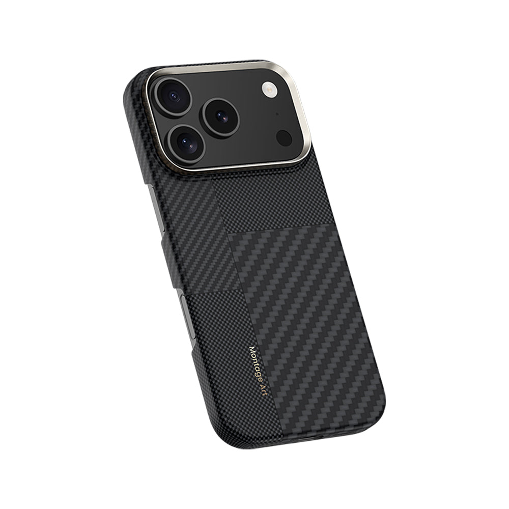 Benks Montage ArmorAir iPhone 17 Pro Max Magsafe Karbon Fiber Kevlar Telefon Kılıfı Benks Montage ArmorAir iPhone 17 Pro Max Magsafe Karbon Fiber Kevlar Telefon Kılıfı